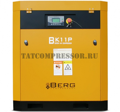 Винтовой компрессор BERG ВК-11 (IP23) 8 бар в Казани