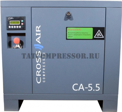 Винтовой компрессор CrossAir CA5.5-8RA (IP55) в Казани