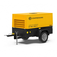 Дизельный компрессор ET-Compressors ET SDL 175T-7 на шасси с опцией "Зимний пакет"