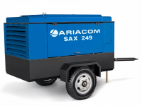 Дизельный винтовой компрессор Ariacom SAX 249 на шасси