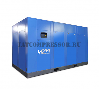 Винтовой компрессор KraftMachine KM220-10рВ (IP 54) с частотным преобразователем в Казани