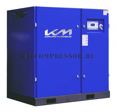 Винтовой компрессор KraftMachine KM45-8пВ (IP 54) с частотным преобразователем в Казани