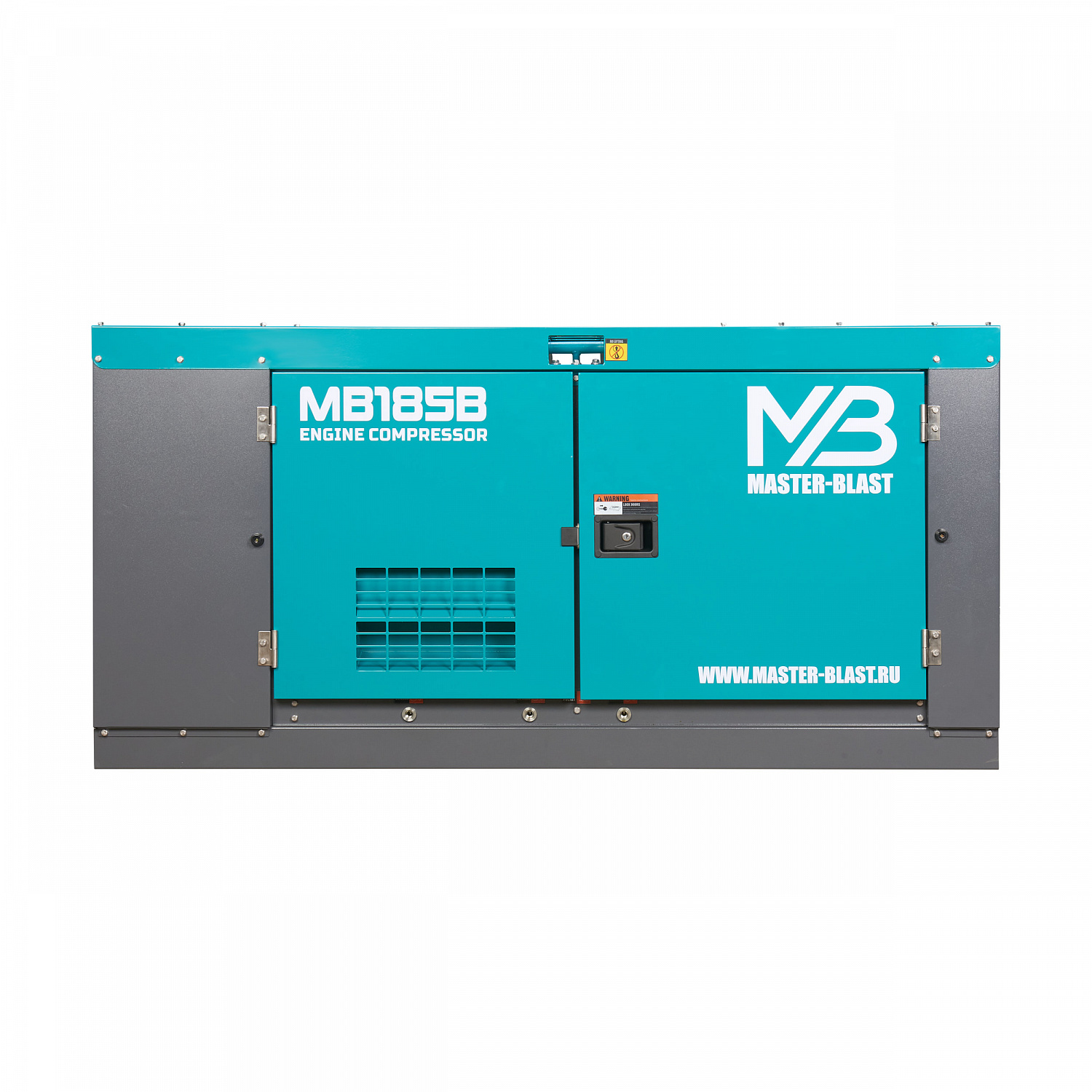 Винтовой дизельный компрессор Master Blast MB185B-7 на раме