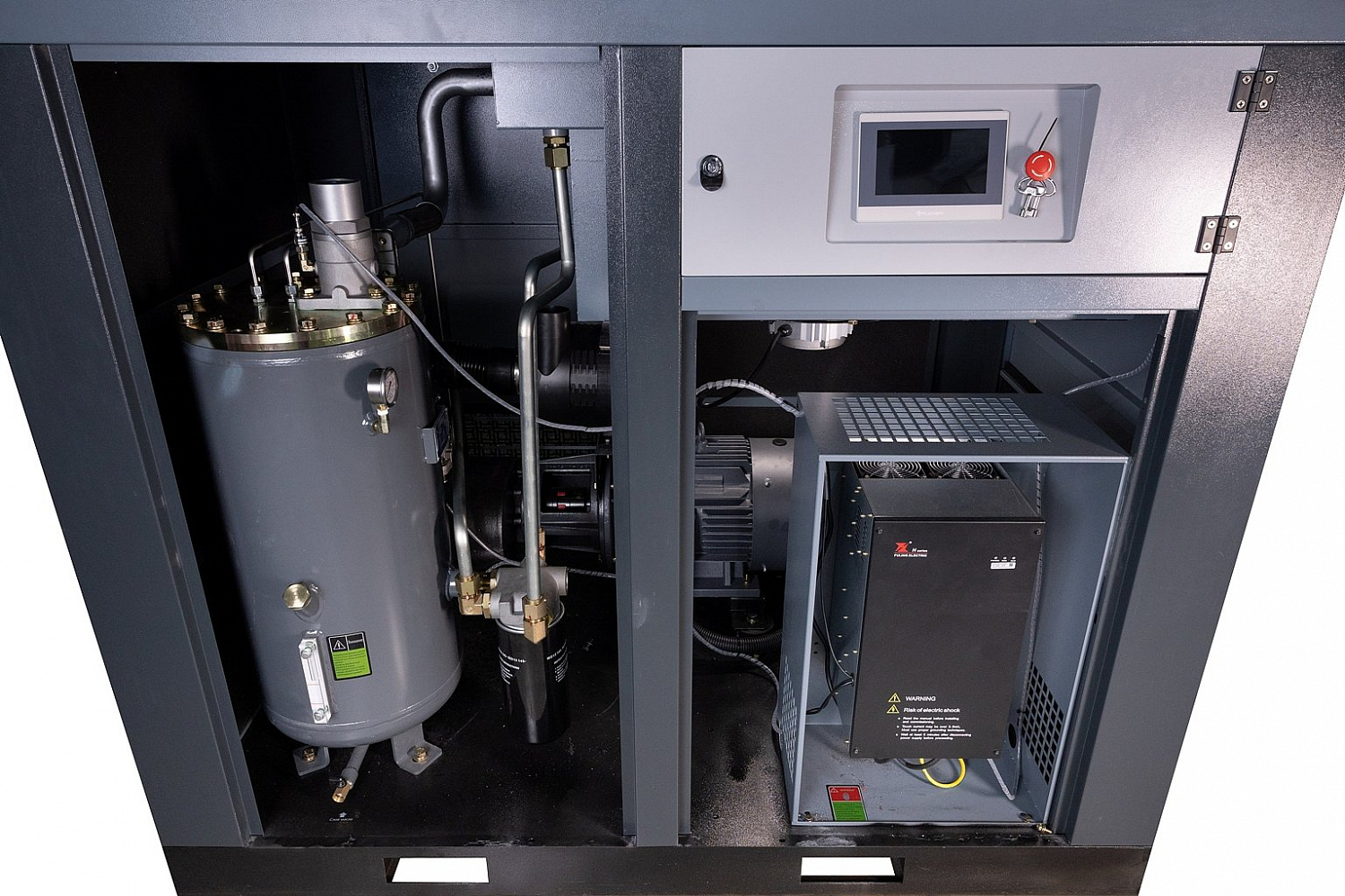 Винтовой компрессор IronMac IC 40/10 C VSD (IP55)